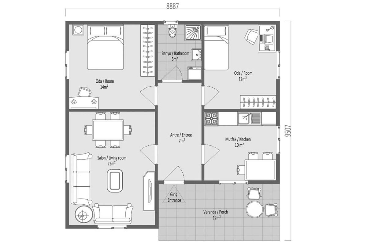 Plano de planta